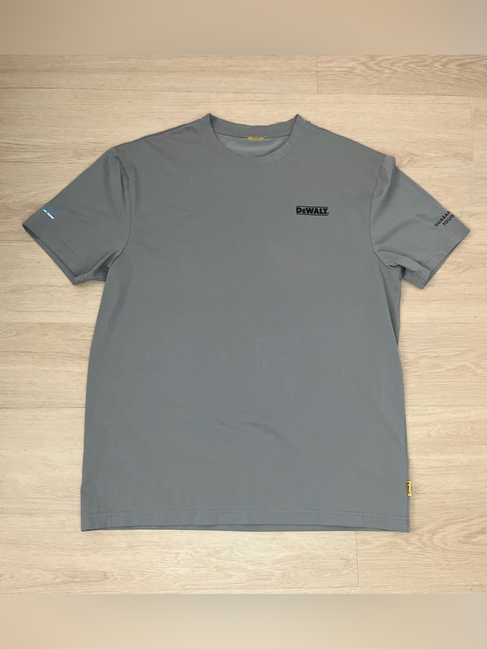 DeWALT Coolmax Men's Gray Crew Neck T‑Shirt